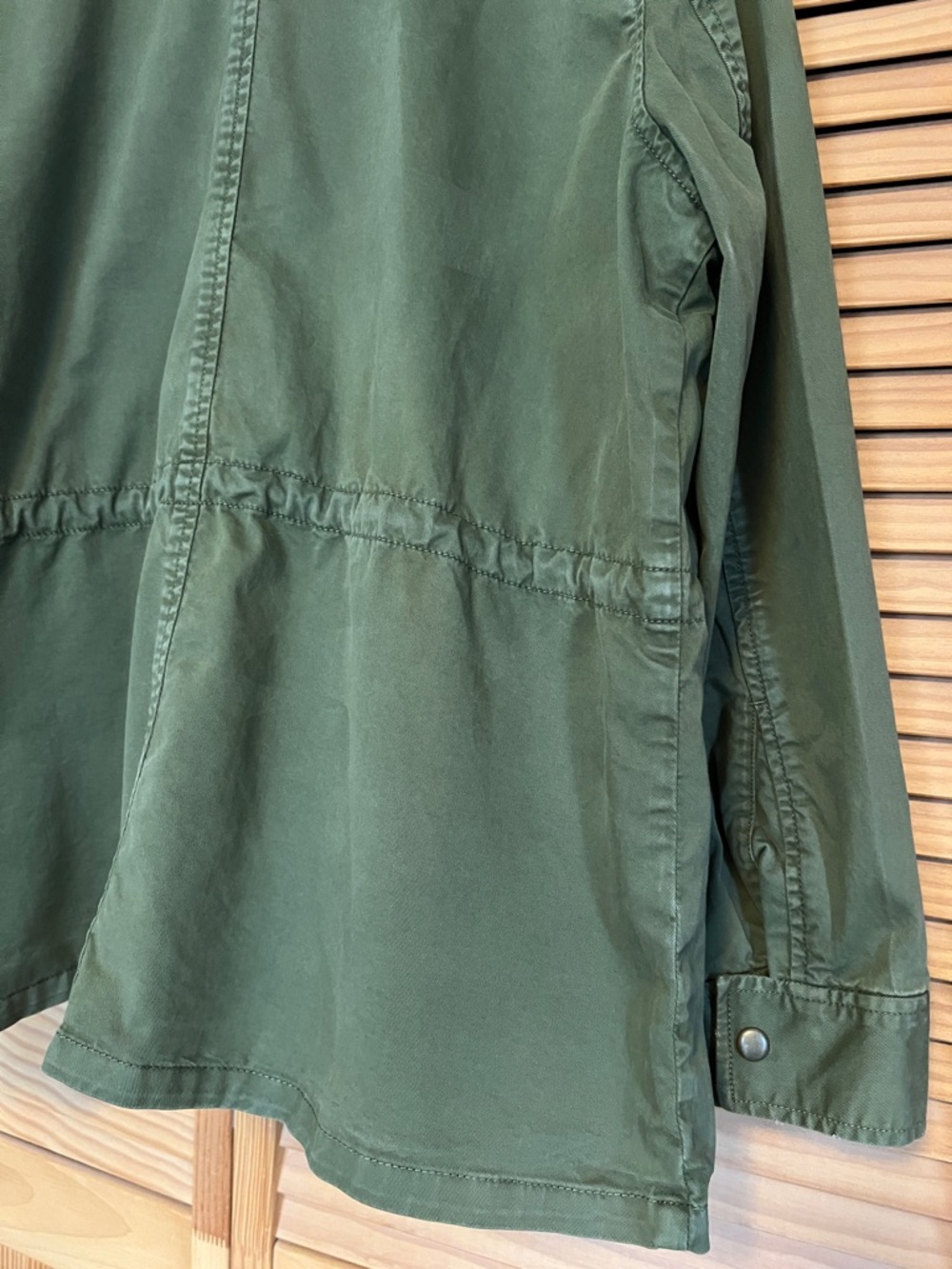 Gap Utility Jacket Distressed Womens size L - Picture 6 of 16